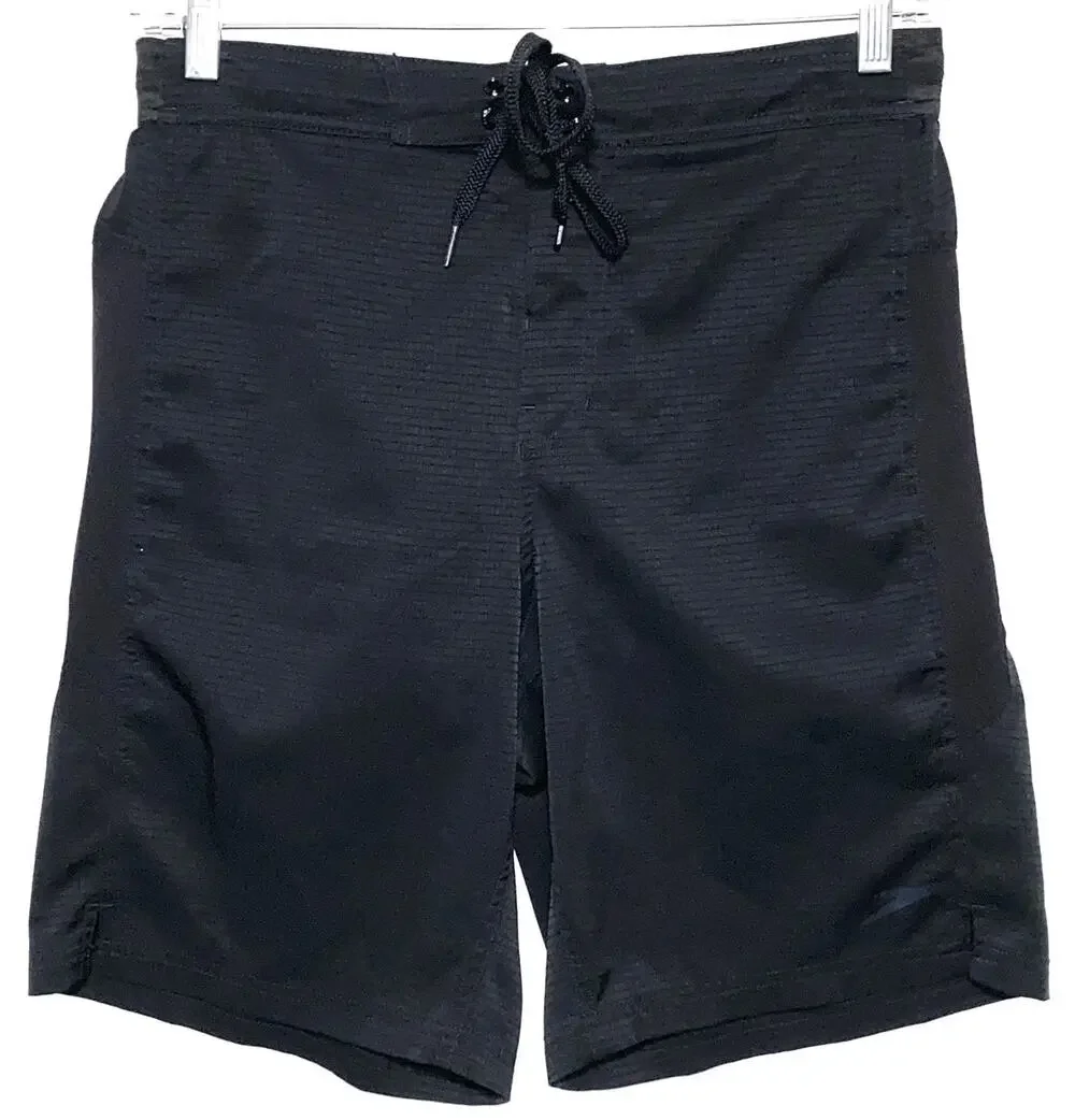 Speedo Black Board Shorts Men S Swim Beach Vacation Summer Resort Casual Classic